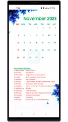 Descargar XAPK de Calendar 2023 & Holidays