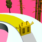 ikon Twisty Line - Color Fill Road 3d