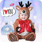 Lovely Baby Photo: costume, frame, and nice face আইকন