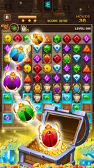Jewel Ancient: 3-Gewinnt Spiel APK Herunterladen