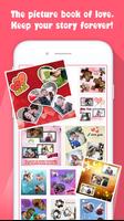 Love Photo Scrapbook Collage:  स्क्रीनशॉट 1