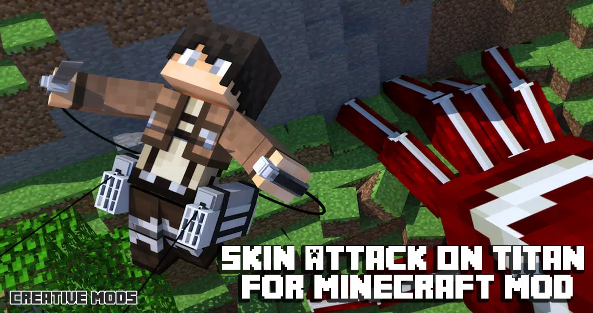 Android向けのmod Attack On Titan For Minecraft Pe Apkをダウンロードしましょう