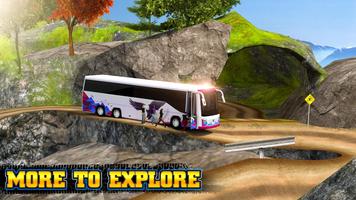 Modern Off road Uphill Tourist Bus Simulator ポスター