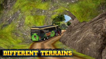 Modern Off road Uphill Tourist Bus Simulator captura de pantalla 3