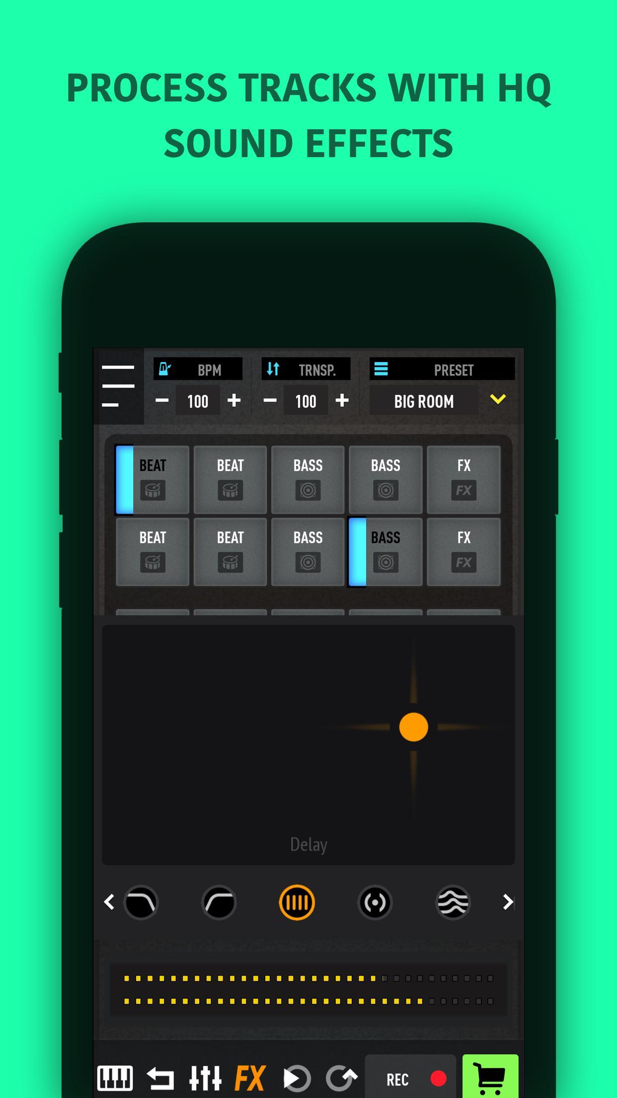 MixPads - Drum pad &amp; DJ Audio Mixer for Android - APK Download