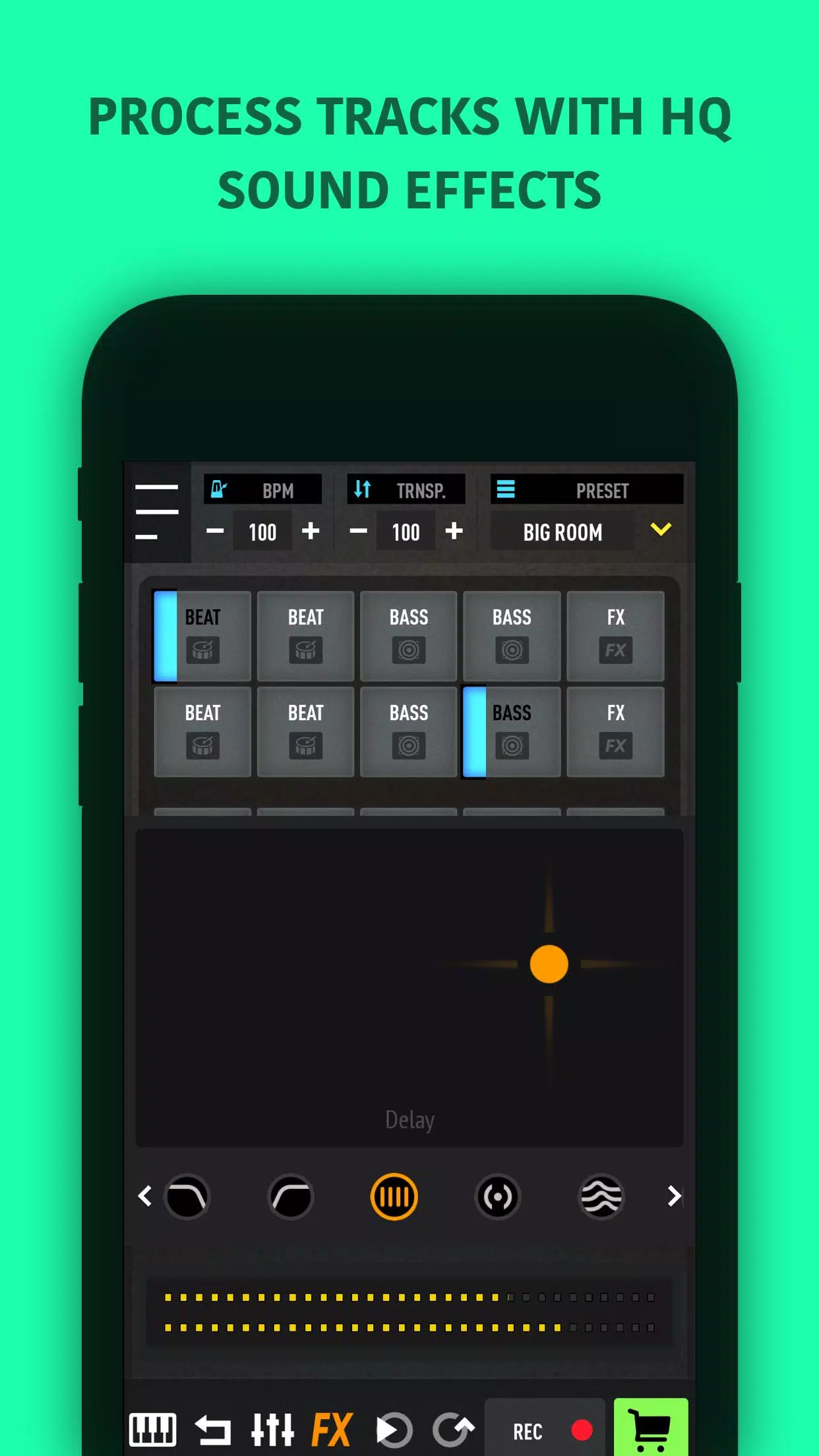 MixPads - Drum pad machine & DJ Audio Mixer APK pour Android Télécharger