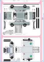 creative papercraft car design ภาพหน้าจอ 2