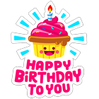 🎉 Birthday Stickers (WAStickerApps) 🎉 آئیکن