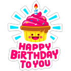 🎉 Birthday Stickers (WAStickerApps) 🎉 biểu tượng