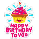 🎉 Birthday Stickers (WAStickerApps) 🎉 أيقونة