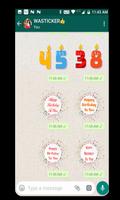 🎉 Birthday Stickers (WAStickerApps) 🎉 اسکرین شاٹ 3