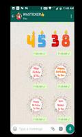 🎉 Birthday Stickers (WAStickerApps) 🎉 تصوير الشاشة 3
