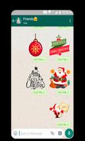 Christmas And New Year Stickers 2019 постер