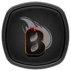 Blaze Dark Icon Pack أيقونة