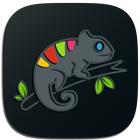 Camo Dark Icon Pack Zeichen