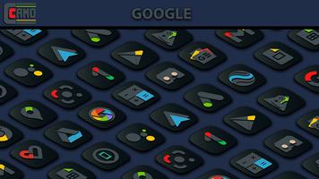 Camo Dark Icon Pack capture d'écran 1