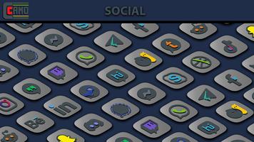 Camo Light Icon Pack imagem de tela 2