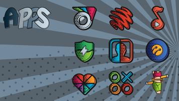Comics Icon Pack تصوير الشاشة 3