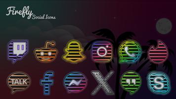 Firefly Neon Icon Pack ảnh chụp màn hình 2