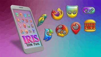 Iris Light Flat 3D Icon Pack Ekran Görüntüsü 3