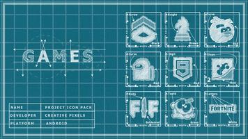 Project Icon Pack ảnh chụp màn hình 3