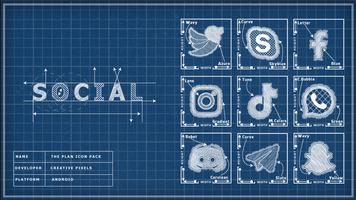 The Plan Icon Pack تصوير الشاشة 2