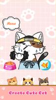Poster Cat Maker: Cat Emoji Sticker