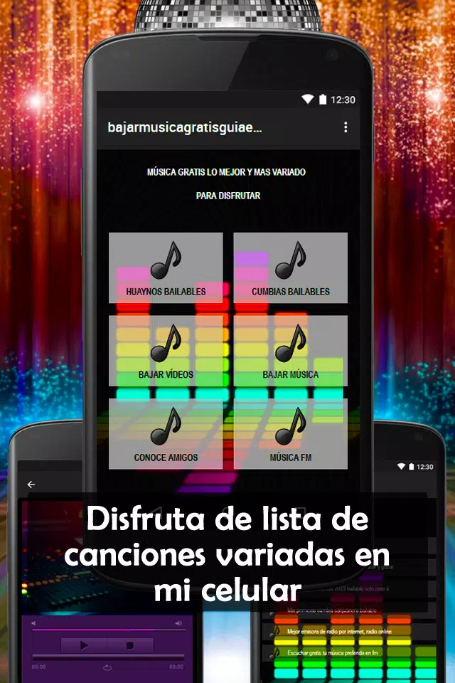 Descarga de APK de Bajar Música Gratis - Huaynos y Cumbias Guía para Android