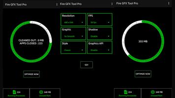 Fire GFX Tool :  For 1Gb Ram स्क्रीनशॉट 1