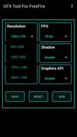 Fire GFX Tool : FPS Booster captura de pantalla 2