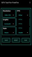 Fire GFX Tool : FPS Booster पोस्टर