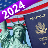 US Citizenship Test 2024 Plus Zeichen