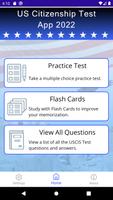 US Citizenship Test App 2023 Cartaz