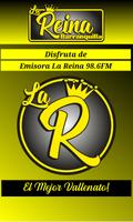 Emisora La Reina 98.6FM Barranquilla โปสเตอร์