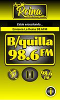 Emisora La Reina 98.6FM Barranquilla captura de pantalla 1