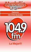 Radio Medellín 104.9FM Affiche