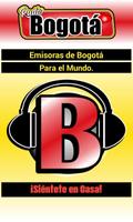 Radio y Emisoras de Bogotá Colombia Affiche