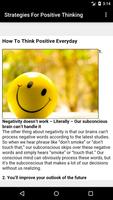 Strategies for positive thinking ภาพหน้าจอ 2