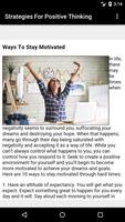Strategies for positive thinking ภาพหน้าจอ 3