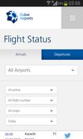 Dubai Flight Status (DXB) plakat