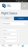 Dubai Flight Status (DXB) Affiche