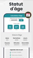 Calculateur d'âge & Rappel capture d'écran 2