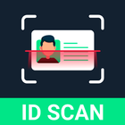 Scanner de carte d'identité icône