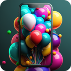Balloons 3D Live Wallpaper Zeichen