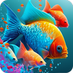 ”Colorful Fishes Live Wallpaper