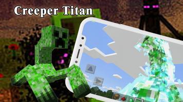 Creeper Titan Mod Minecraft PE Poster