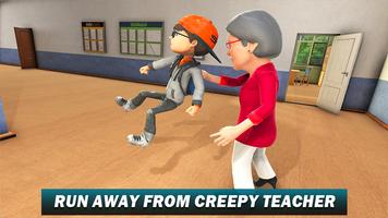 3 Schermata Creepy Teacher Horror School: 