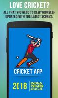 Cricket App : Live Cricket Scores & News पोस्टर