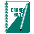 Crane Note ícone