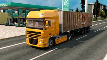 Real Euro Truck Simulator 3D capture d'écran 2